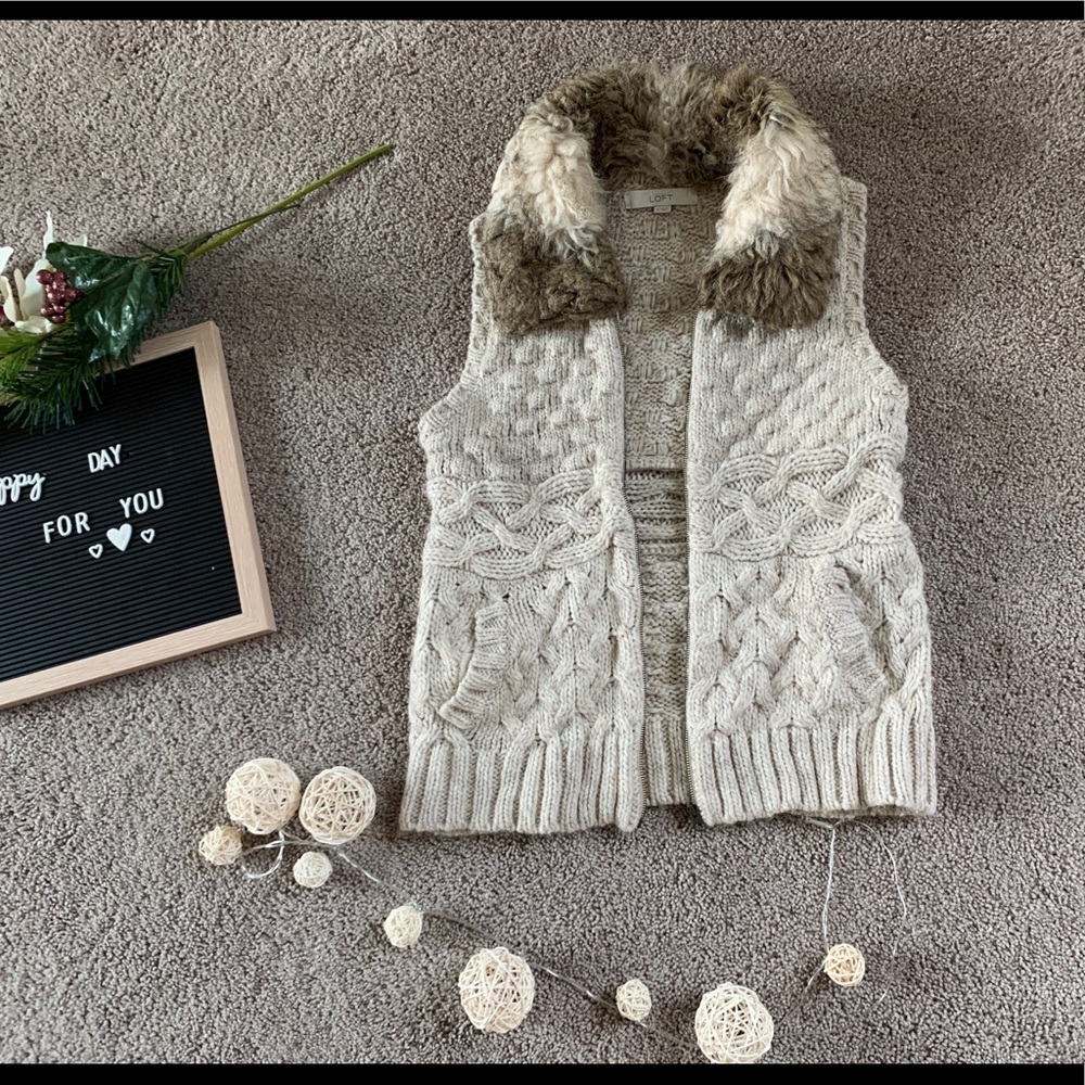 Loft  sweater vest